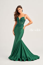 Ellie Wilde Stretch Jersey Prom Dress EW35237
