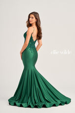 Ellie Wilde Stretch Jersey Prom Dress EW35237