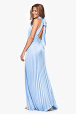 backless knit halter dress Infinity Knit Halter Mini Dress in Gunmetal | Jaded London main image 0