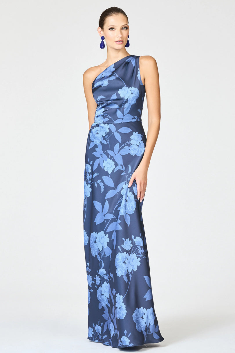 Sachin & Babi "Delphine" Long Evening Dress