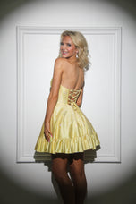 Sherri Hill Strapless A-Line Homecoming Dress 57319