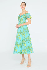 Theia "Alanis" Off Shoulder Dress 88113651