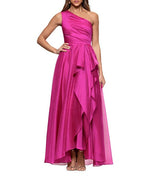 Xscape Evenings Side Ruffle Organza Dress 6887X