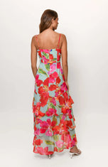 Hutch "Kennedi" Floral Ruffle Dress 10432