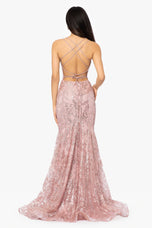 Blondie Nites "Tammi" Mermaid Tieback Dress 3960BN