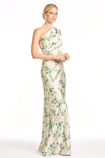 Sachin & Babi "Delphine" Long Evening Dress