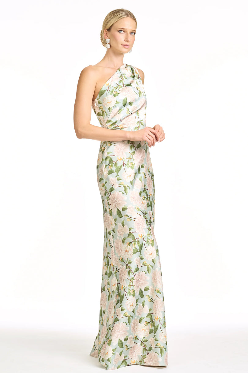 Sachin & Babi "Delphine" Long Evening Dress