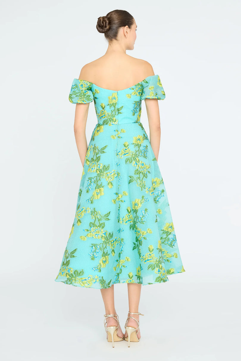 Theia Alanis Off Shoulder Dress 88113651 Theia Alanis Off Shoulder Dress 88113651