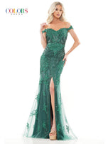 Colors Dress Tight Beaded Prom Dress J131
