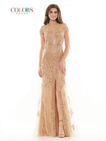 Colors Dress Tight Beaded Prom Dress J131