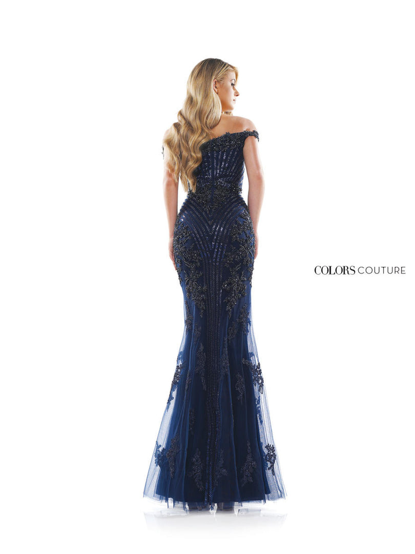 Colors Dress Tight Beaded Prom Dress J131