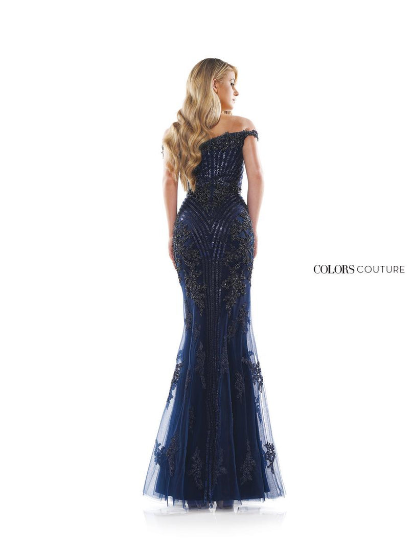 Colors Dress Tight Beaded Prom Dress J131