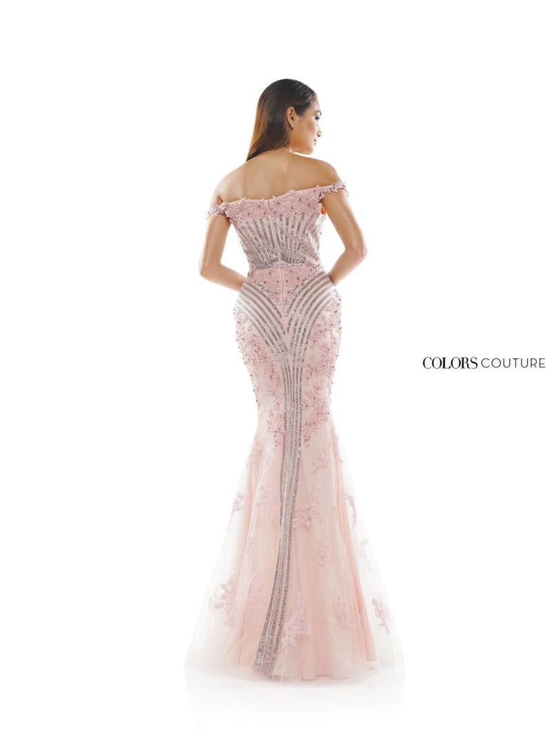 Colors Dress Tight Beaded Prom Dress J131