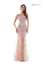 Colors Dress Tight Beaded Prom Dress J131