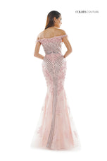 Colors Dress Tight Beaded Prom Dress J131