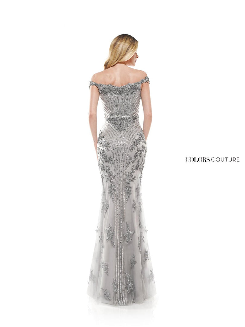 Colors Dress Tight Beaded Prom Dress J131