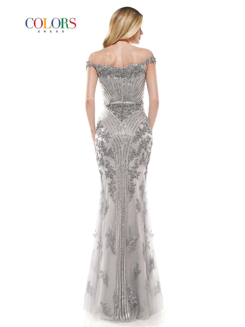 Colors Dress Tight Beaded Prom Dress J131