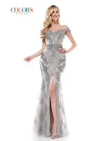 Colors Dress Tight Beaded Prom Dress J131