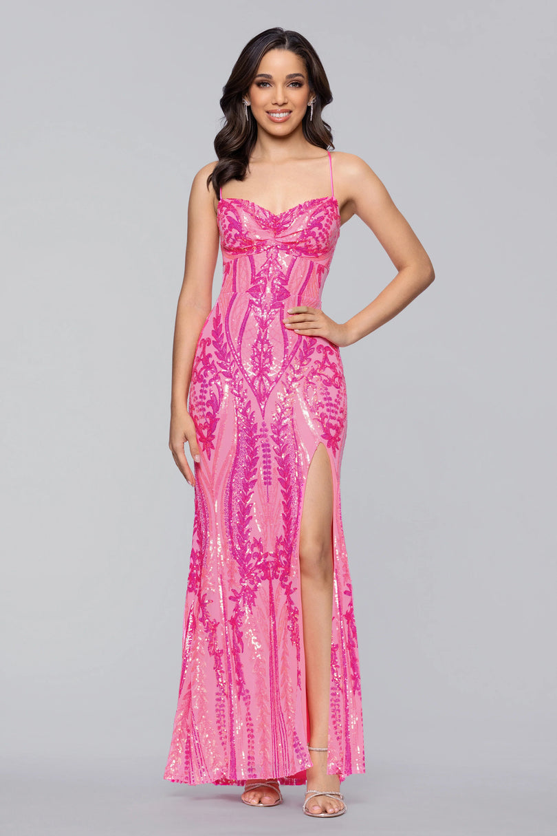 blondie formal dresses Long Formal Dress 4637bn by Blondie Nites Red / 5 main image 1