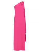 Sachin & Babi "Leslie" One Shoulder Gown