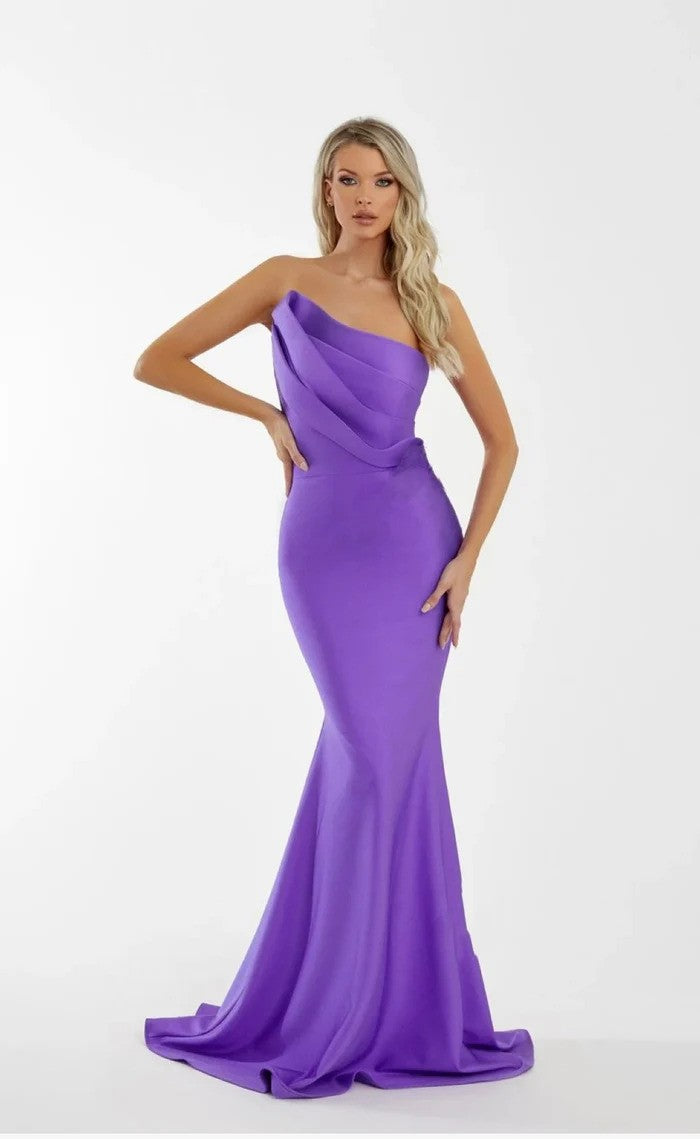 nicole bakti one shoulder dress NICOLE BAKTI Spring 2024 Evening Dresses