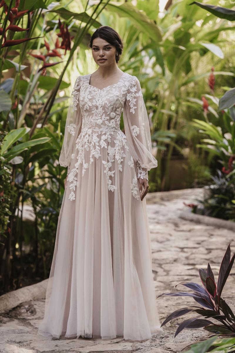 Allure Bridals Modest Dress M691 Allure Bridals Modest Dress M691
