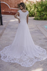 Allure Bridals Modest Dress M692