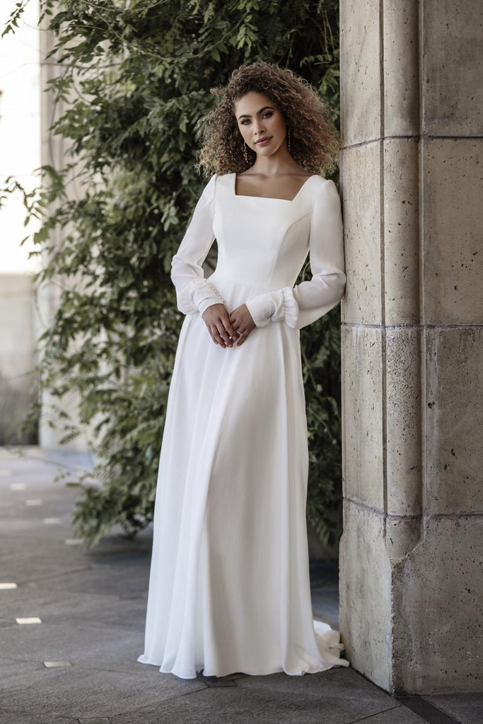Allure Bridals Modest Dress M707