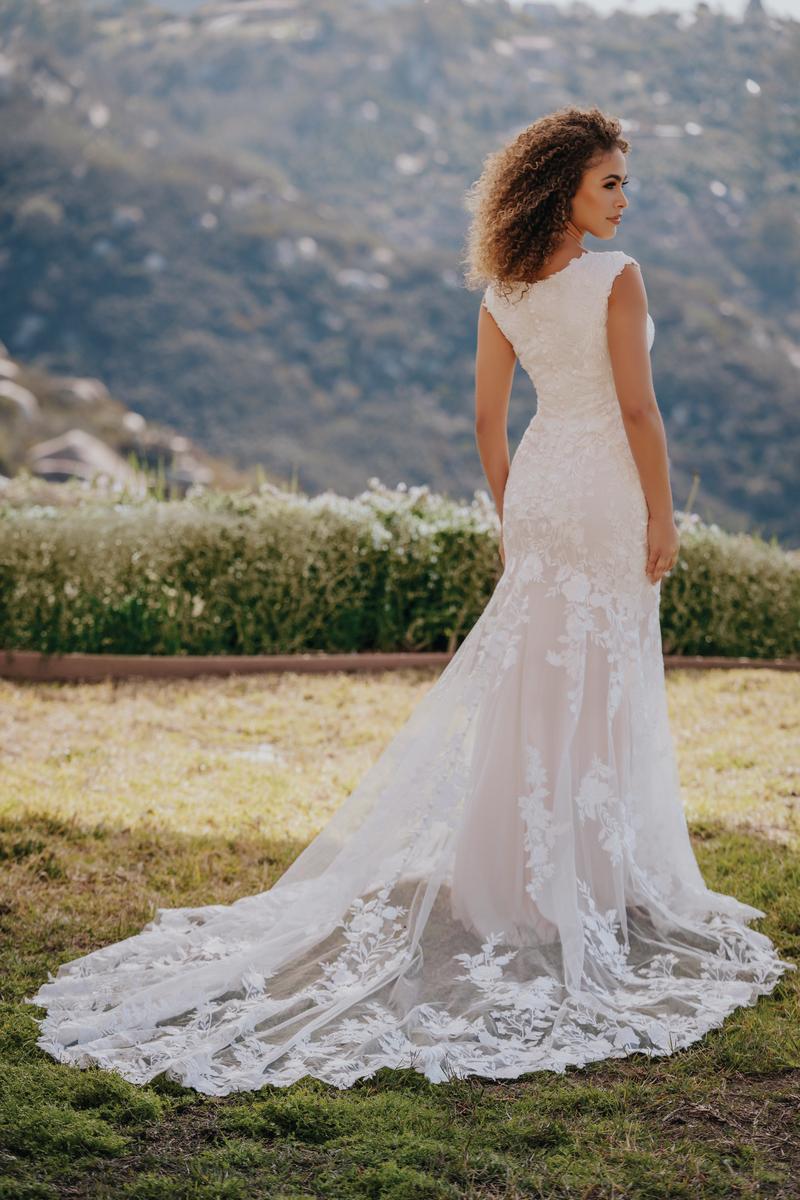 Allure Bridals Modest Dress M713