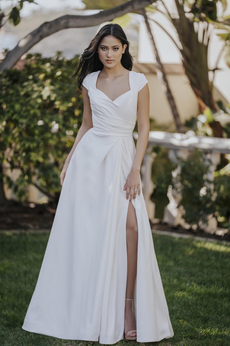 allure evening dresses Allure-Evening-pink-embellished-dress-with-slit