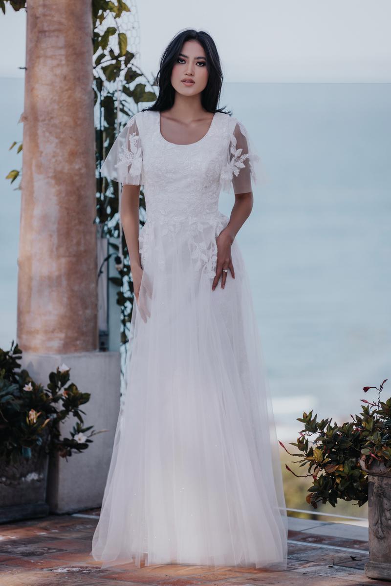 Allure Bridals Modest Dress M715