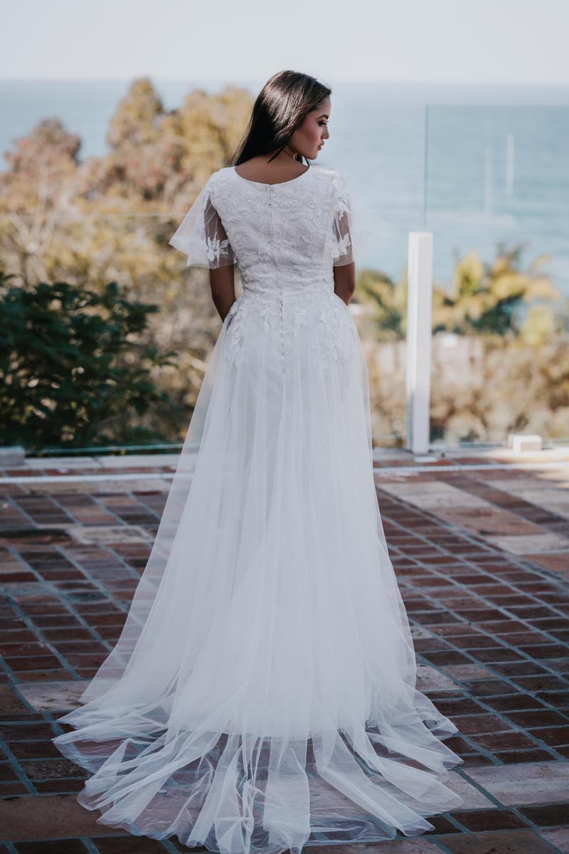Allure Bridals Modest Dress M715