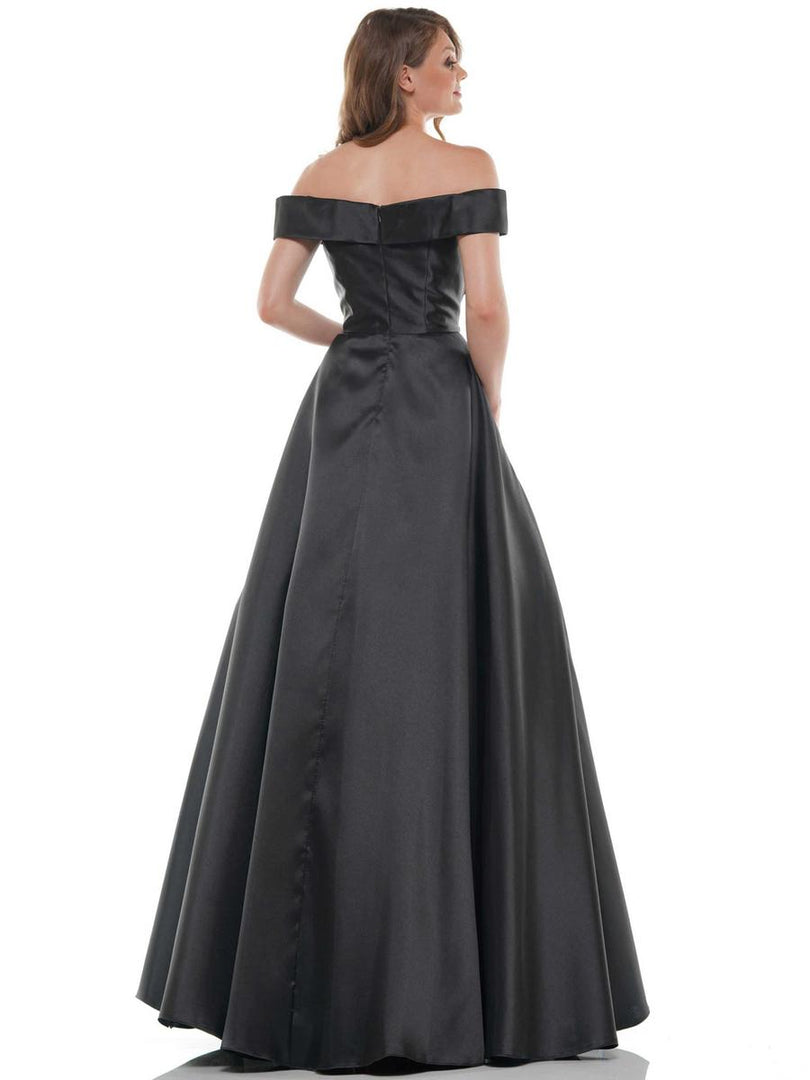Marsoni by Colors Dress Off the Shoulder Ballgown MV1008