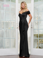 Marsoni by Colors Dress Pleated Sleeve Long Dress  MV1351