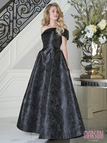 Marsoni by Colors Brocade A-line Evening Dress MV1395