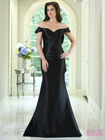 Marsoni Fit and Flare Back Bow Statement Gown MV1434