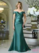 Marsoni Fit and Flare Back Bow Statement Gown MV1434