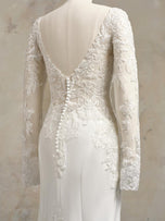 Maggie Sottero "Anastasia" Stretch Crepe Bridal Gown