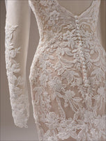 Maggie Sottero "Bianca" Feminine Fitted Beaded Bridal Gown