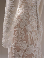 Maggie Sottero "Bianca" Feminine Fitted Beaded Bridal Gown