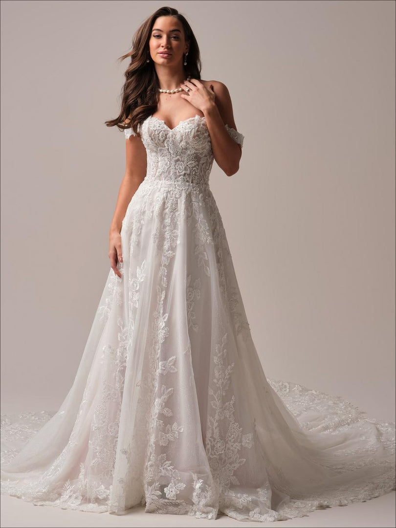 Maggie Sottero Everleigh A-line Lace Bridal Gown Maggie Sottero Everleigh A-line Lace Bridal Gown
