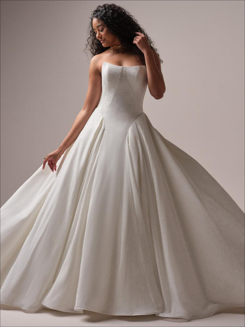 Maggie Sottero "Fortune Royale" Drop Waist Bridal Gown Maggie Sottero "Fortune Royale" Drop Waist Bridal Gown