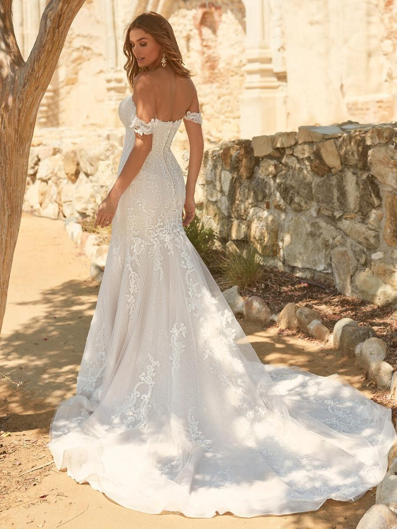 maggie sottero mermaid dress Glamorous Maggie Sottero Mermaid Wedding Dress
