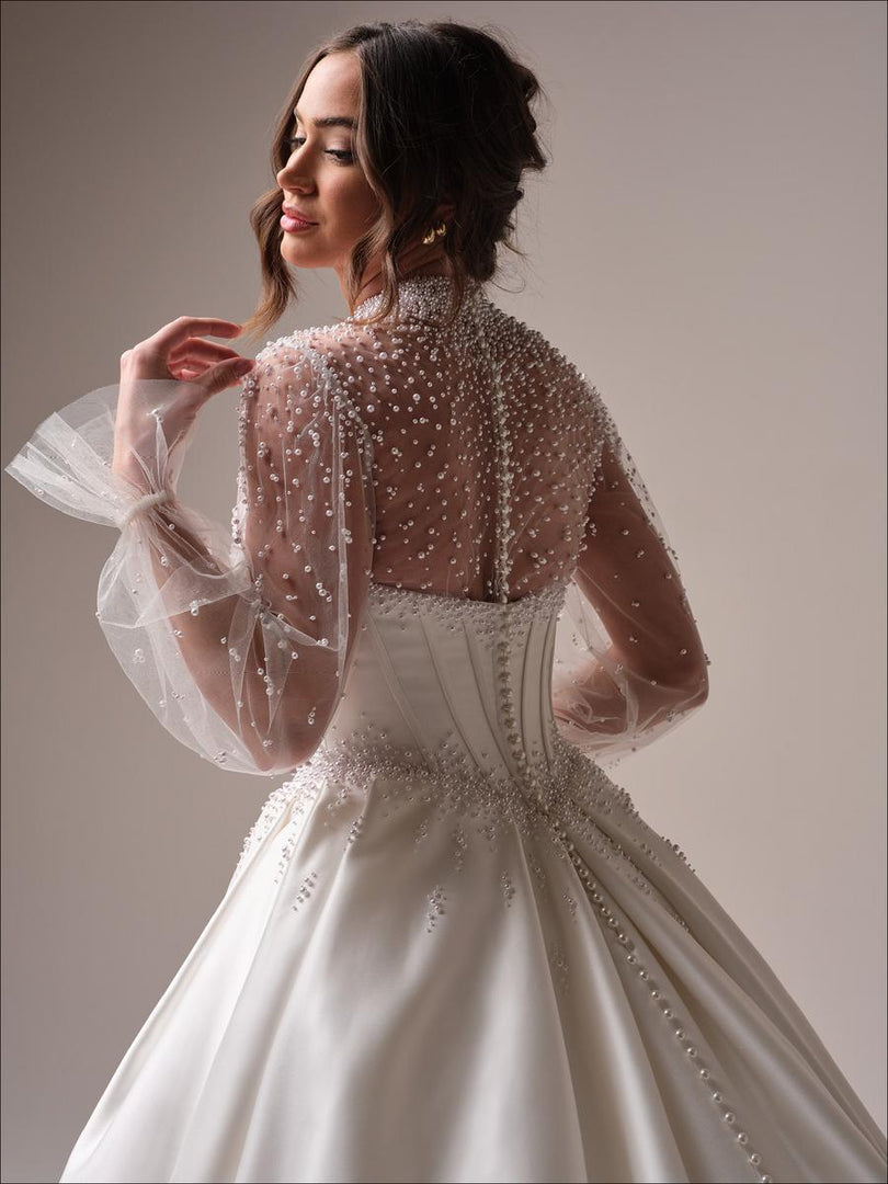 maggie sottero wedding dress long sleeve 5 Ways To Personalize Your Wedding Dress Sleeves with Maggie Sottero