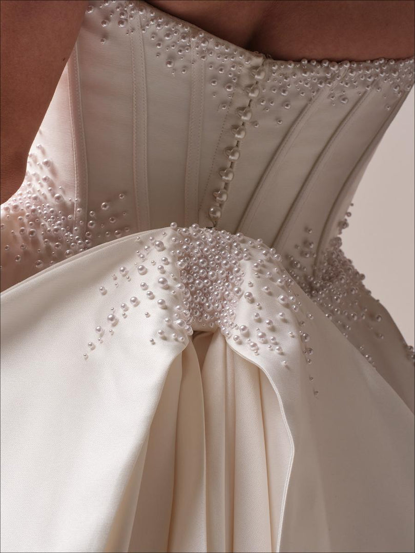 Maggie Sottero "Juneau" Pearl Ballgown Bridal Gown Maggie Sottero "Juneau" Pearl Ballgown Bridal Gown