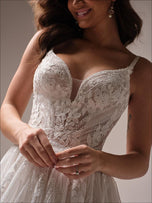 Maggie Sottero "Liberty" Classic A-line Lace Bridal Gown