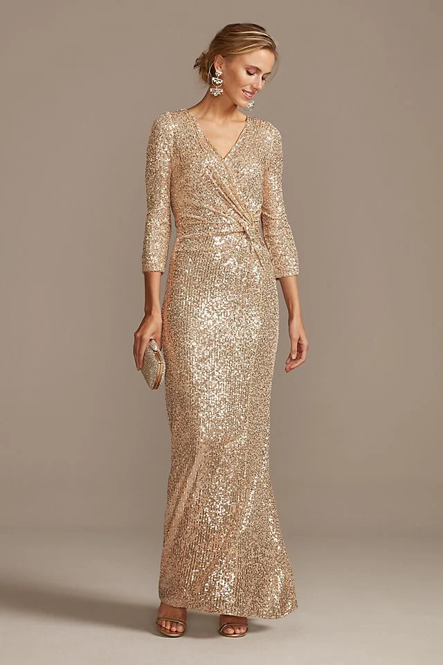 Alex Evenings Sequin Column Gown 8196646 Alex Evenings Sequin Column Gown 8196646