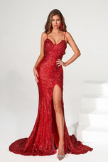 Portia and Scarlett Sequin Lace Prom Dress PS21237