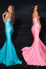 Portia and Scarlett Fitted Long Prom Dress PS22242