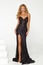 Portia and Scarlett Long Sequin Prom Dress PS22531